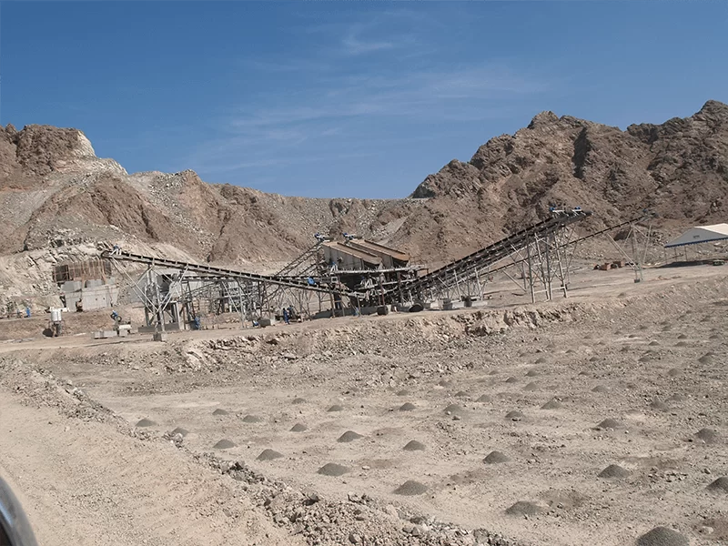 sand and gravel aggregate production line