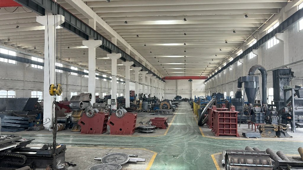 Limestone Crusher Production Site