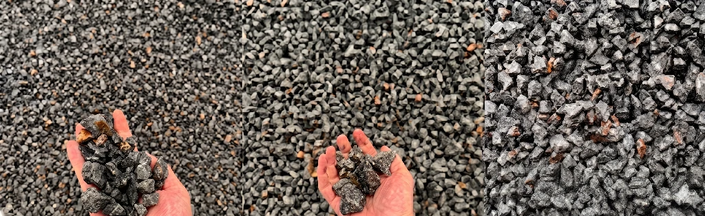 Cubical aggregate shape produced by DBM PF impact crusher